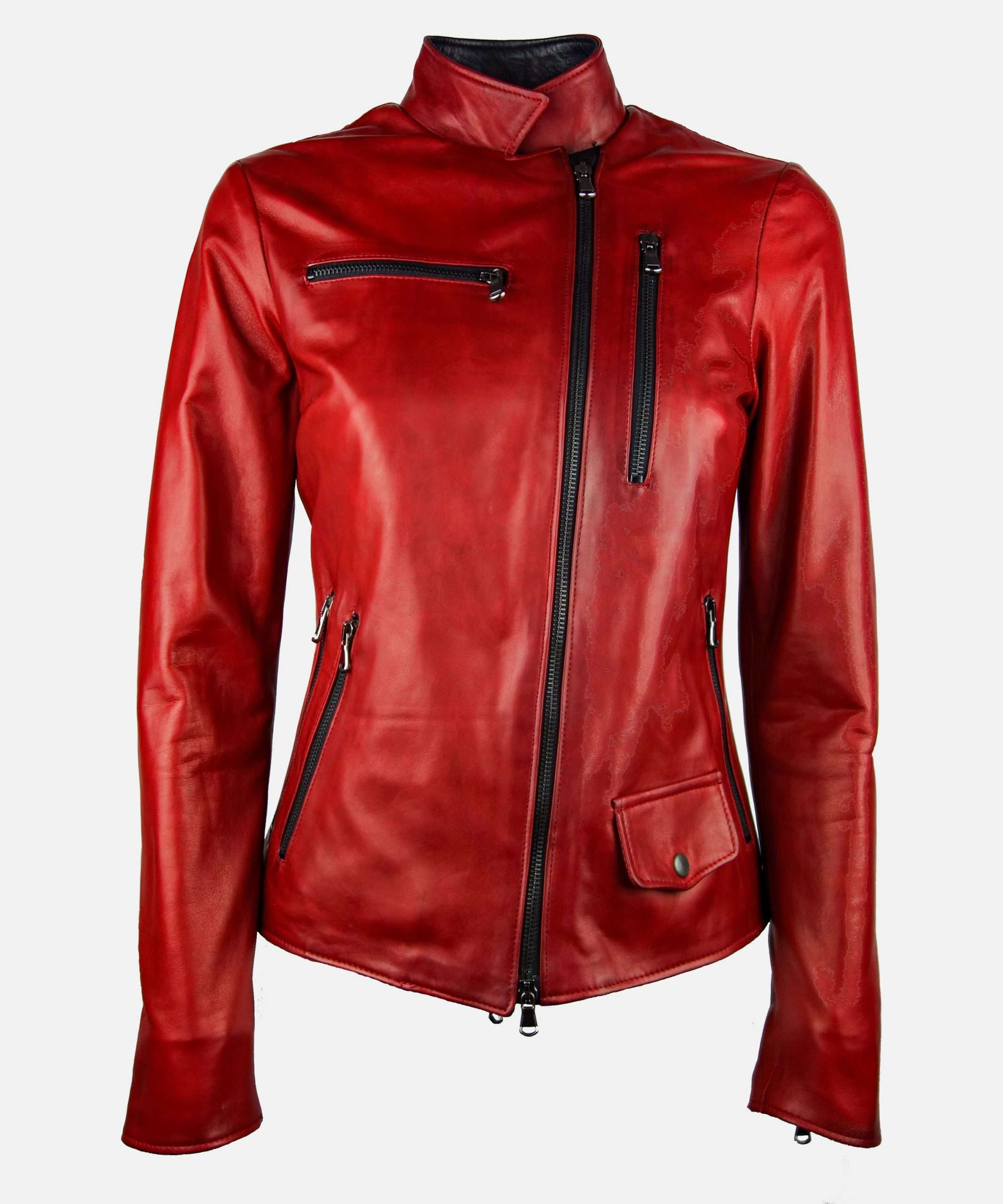 F127 Style Leather Jacket - Giovanni Adami Leather Shop