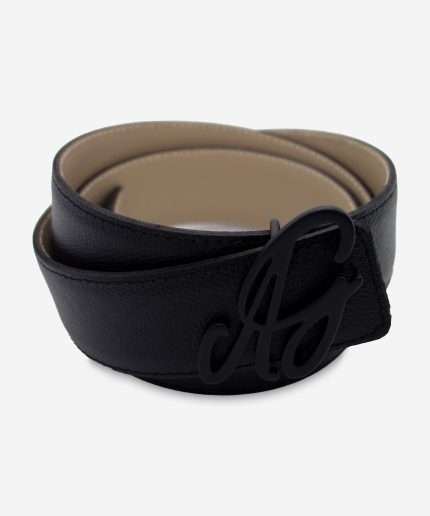 Giovanni Adami GA25M Belt Nero-Taupe-Top
