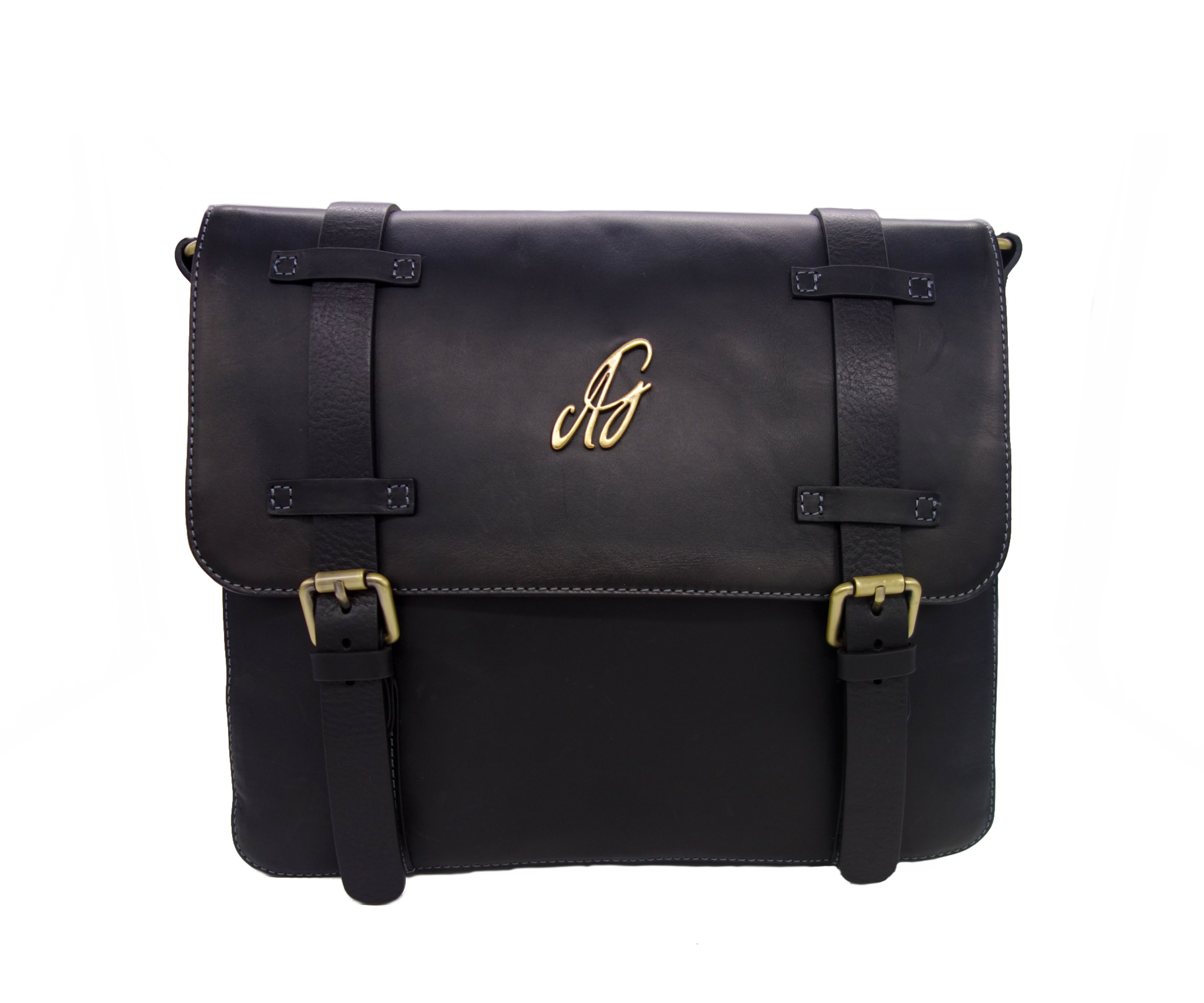 Agb 9118 Style Leather Shoulder Bag - Image 1