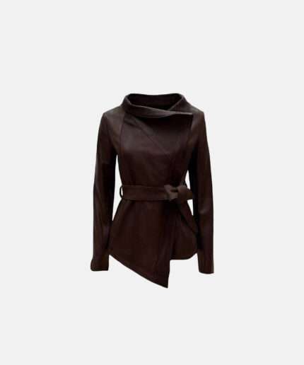 BIS Style Nat Leather Jacket Moro - Front
