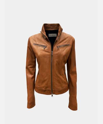 GA323 Style Leather Jacket - Giovanni Adami Leather Shop