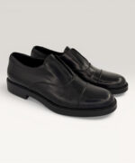 GA15052 Men's Leather Cap-Toe Slip-Ons